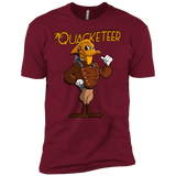 T-Shirts Cardinal / X-Small The Quacketeer Men's Premium T-Shirt