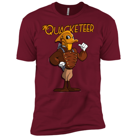 T-Shirts Cardinal / X-Small The Quacketeer Men's Premium T-Shirt