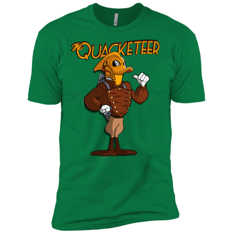 T-Shirts Kelly Green / X-Small The Quacketeer Men's Premium T-Shirt