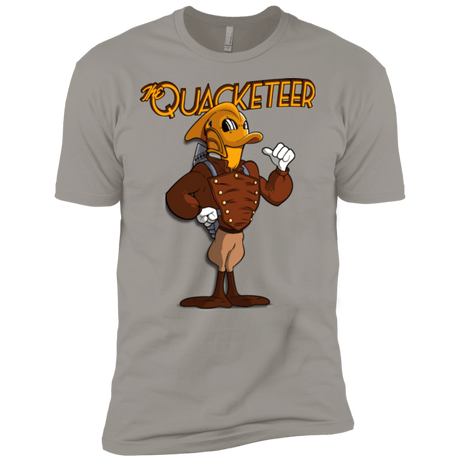 T-Shirts Light Grey / X-Small The Quacketeer Men's Premium T-Shirt