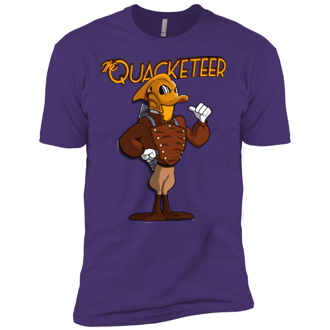 T-Shirts Purple / X-Small The Quacketeer Men's Premium T-Shirt
