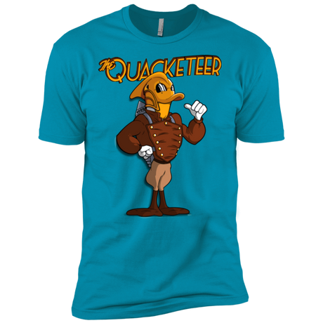 T-Shirts Turquoise / X-Small The Quacketeer Men's Premium T-Shirt