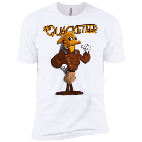 T-Shirts White / X-Small The Quacketeer Men's Premium T-Shirt