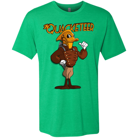 T-Shirts Envy / Small The Quacketeer Men's Triblend T-Shirt