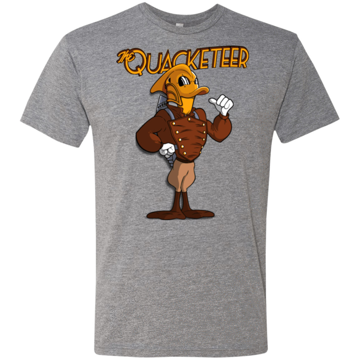 T-Shirts Premium Heather / Small The Quacketeer Men's Triblend T-Shirt