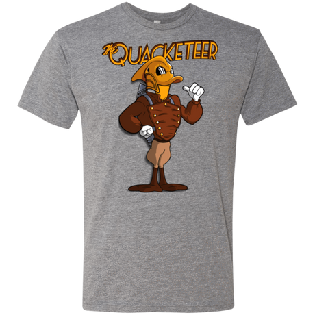 T-Shirts Premium Heather / Small The Quacketeer Men's Triblend T-Shirt