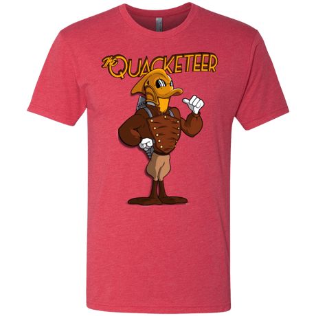T-Shirts Vintage Red / Small The Quacketeer Men's Triblend T-Shirt
