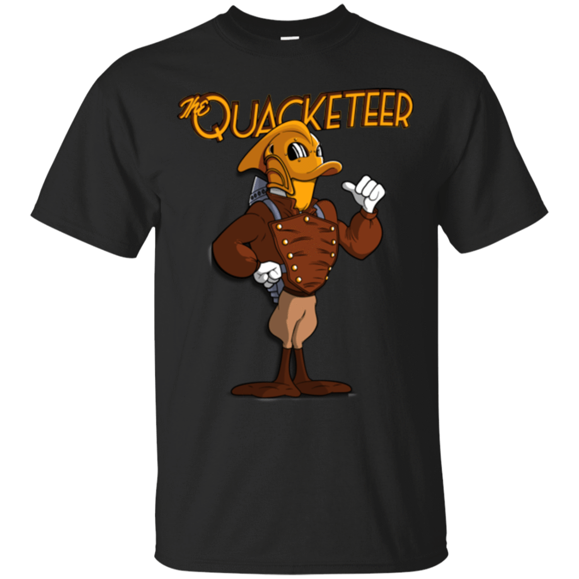 T-Shirts Black / Small The Quacketeer T-Shirt