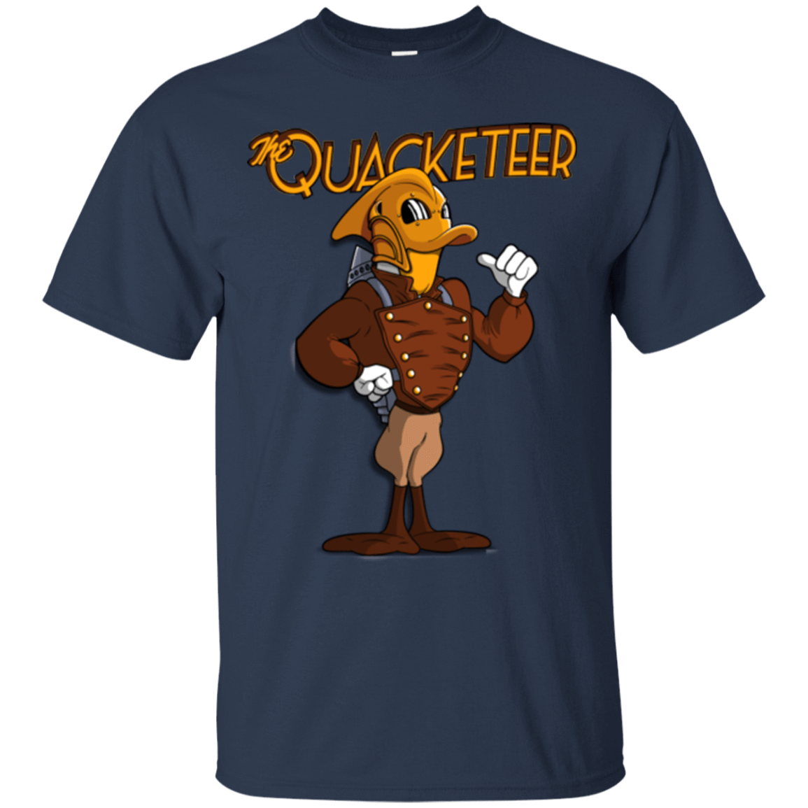 T-Shirts Navy / Small The Quacketeer T-Shirt