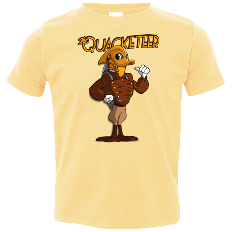 T-Shirts Butter / 2T The Quacketeer Toddler Premium T-Shirt
