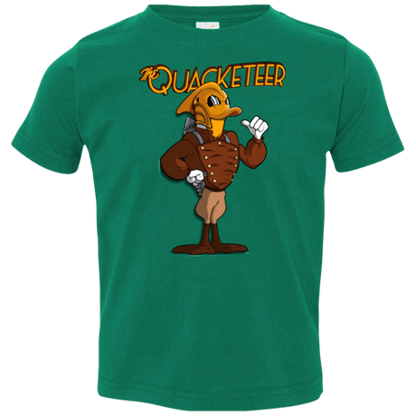 T-Shirts Kelly / 2T The Quacketeer Toddler Premium T-Shirt