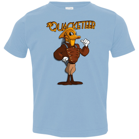 T-Shirts Light Blue / 2T The Quacketeer Toddler Premium T-Shirt