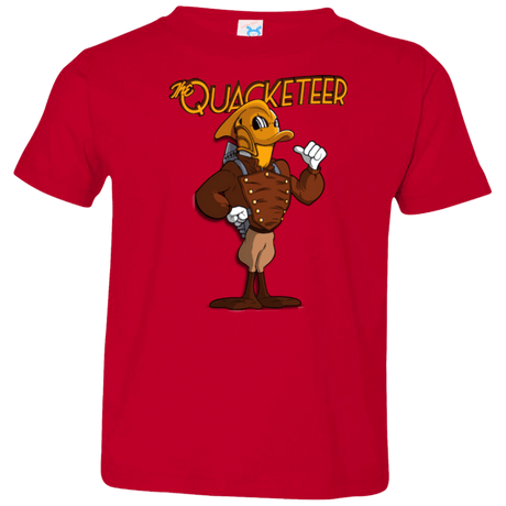 T-Shirts Red / 2T The Quacketeer Toddler Premium T-Shirt