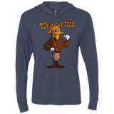 T-Shirts Vintage Navy / X-Small The Quacketeer Triblend Long Sleeve Hoodie Tee
