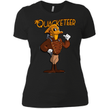 T-Shirts Black / X-Small The Quacketeer Women's Premium T-Shirt