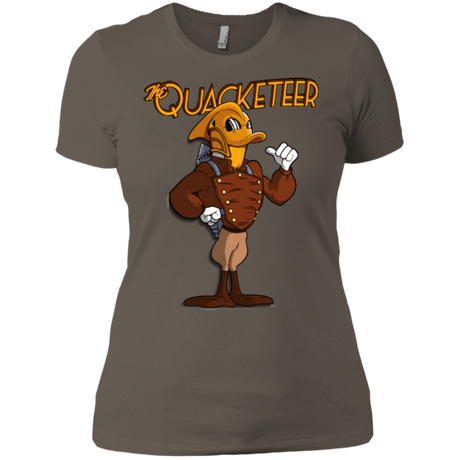 T-Shirts Warm Grey / X-Small The Quacketeer Women's Premium T-Shirt