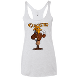 T-Shirts Heather White / X-Small The Quacketeer Women's Triblend Racerback Tank