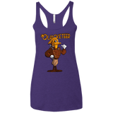 T-Shirts Purple / X-Small The Quacketeer Women's Triblend Racerback Tank