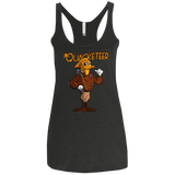 T-Shirts Vintage Black / X-Small The Quacketeer Women's Triblend Racerback Tank