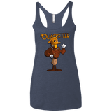 T-Shirts Vintage Navy / X-Small The Quacketeer Women's Triblend Racerback Tank