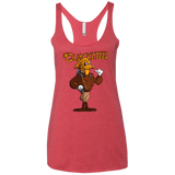 T-Shirts Vintage Red / X-Small The Quacketeer Women's Triblend Racerback Tank