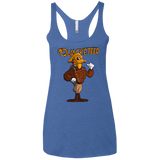 T-Shirts Vintage Royal / X-Small The Quacketeer Women's Triblend Racerback Tank