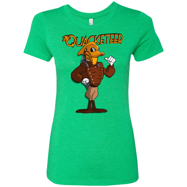 T-Shirts Envy / Small The Quacketeer Women's Triblend T-Shirt