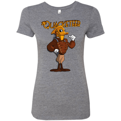 T-Shirts Premium Heather / Small The Quacketeer Women's Triblend T-Shirt