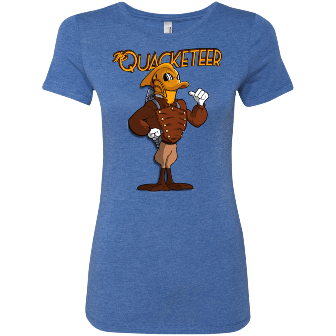 T-Shirts Vintage Royal / Small The Quacketeer Women's Triblend T-Shirt