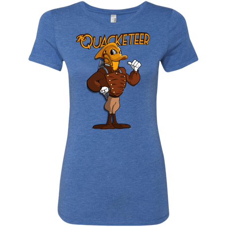 T-Shirts Vintage Royal / Small The Quacketeer Women's Triblend T-Shirt