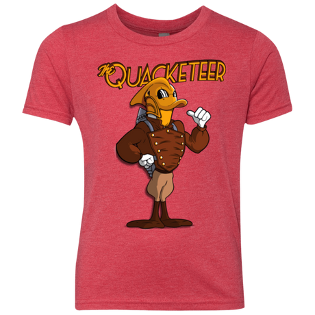 T-Shirts Vintage Red / YXS The Quacketeer Youth Triblend T-Shirt