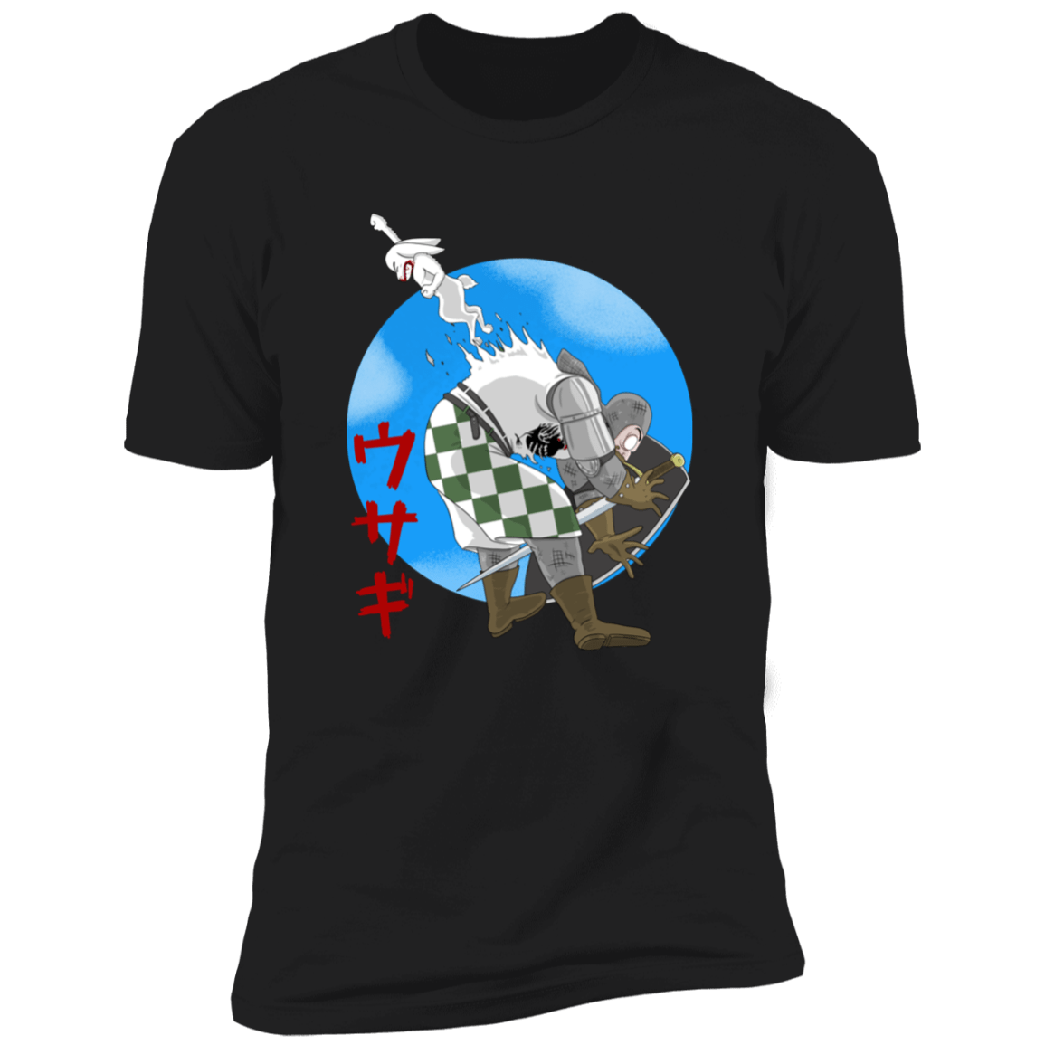 T-Shirts Black / X-Small The Rabbit Men's Premium T-Shirt