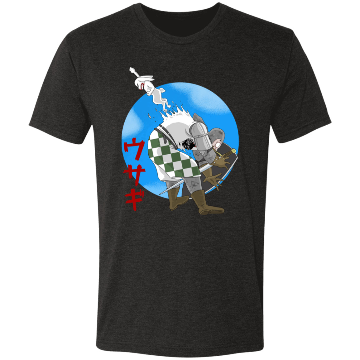 T-Shirts Vintage Black / S The Rabbit Men's Triblend T-Shirt