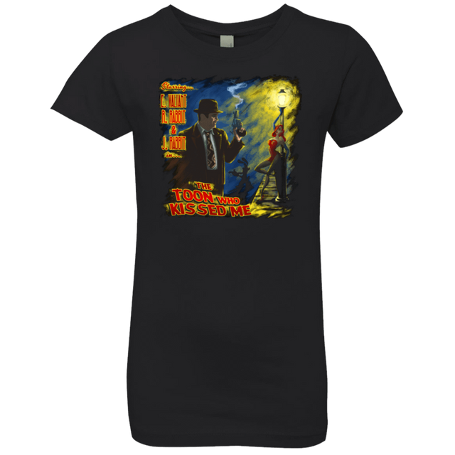 T-Shirts Black / YXS The Rabbit Who Kissed Me Girls Premium T-Shirt