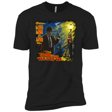 T-Shirts Black / X-Small The Rabbit Who Kissed Me Men's Premium T-Shirt