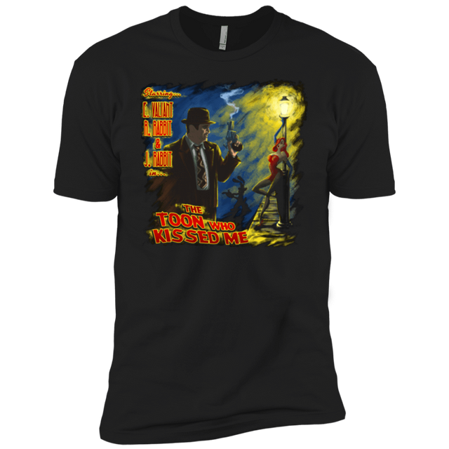 T-Shirts Black / X-Small The Rabbit Who Kissed Me Men's Premium T-Shirt