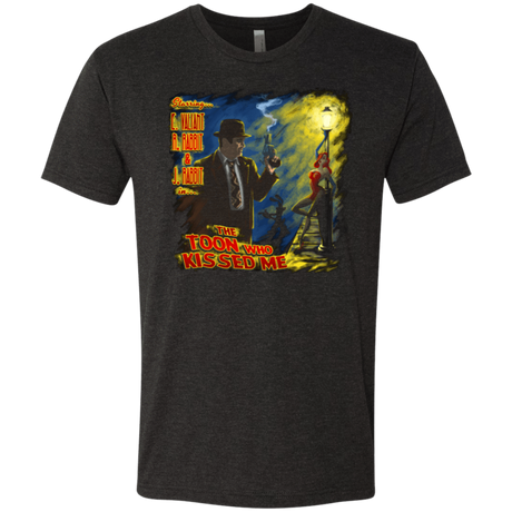 T-Shirts Vintage Black / Small The Rabbit Who Kissed Me Men's Triblend T-Shirt