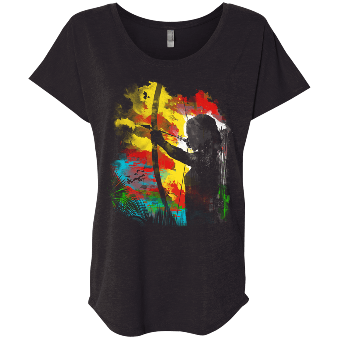 The Raider Triblend Dolman Sleeve