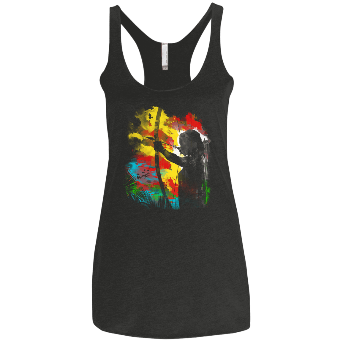 The Raider Women's Triblend Racerback Tank