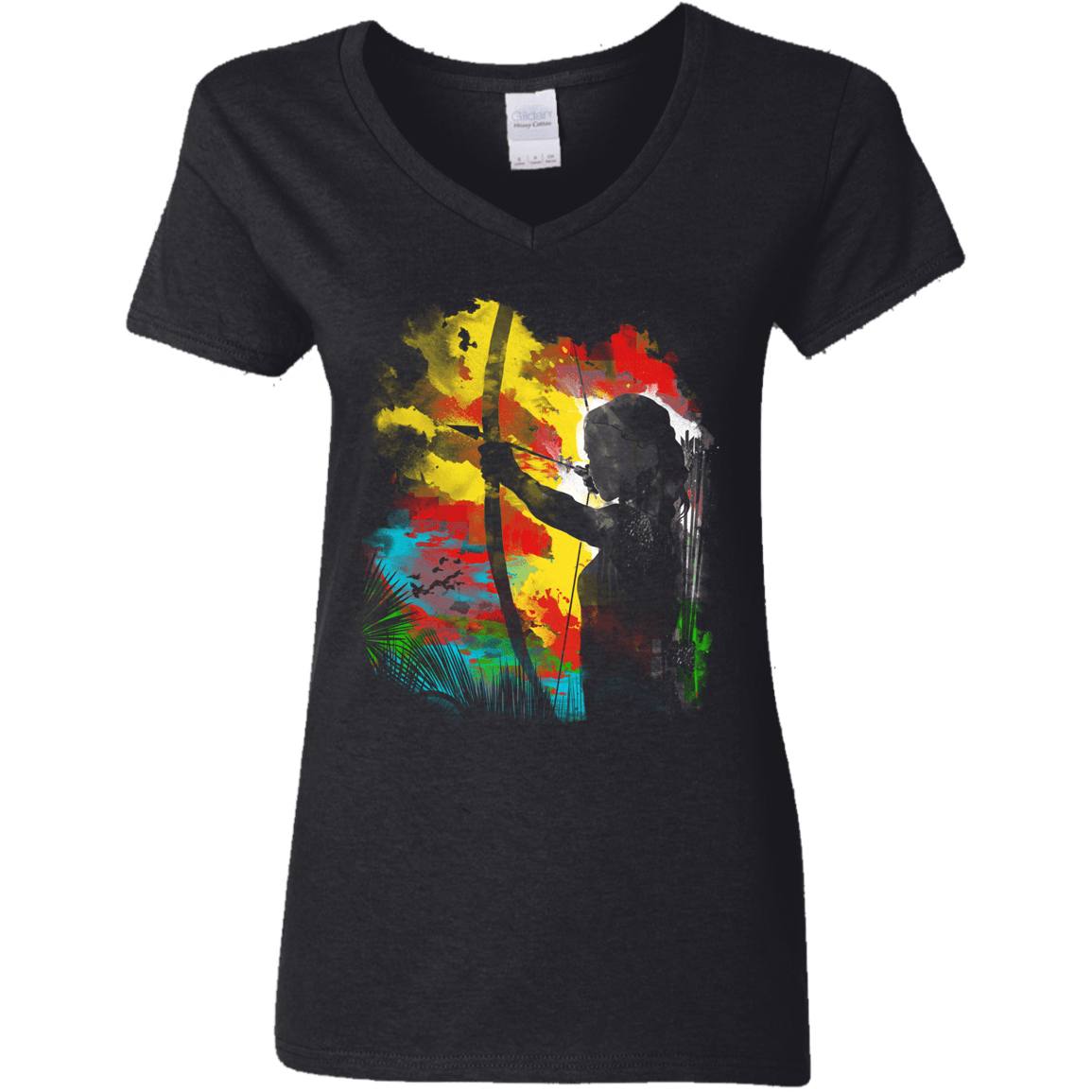 The Raider Women's V-Neck T-Shirt