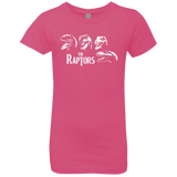 T-Shirts Hot Pink / YXS The Raptors Girls Premium T-Shirt