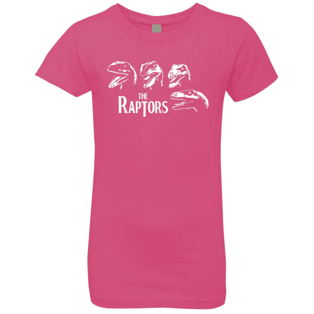 T-Shirts Hot Pink / YXS The Raptors Girls Premium T-Shirt