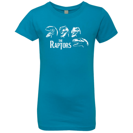 T-Shirts Turquoise / YXS The Raptors Girls Premium T-Shirt