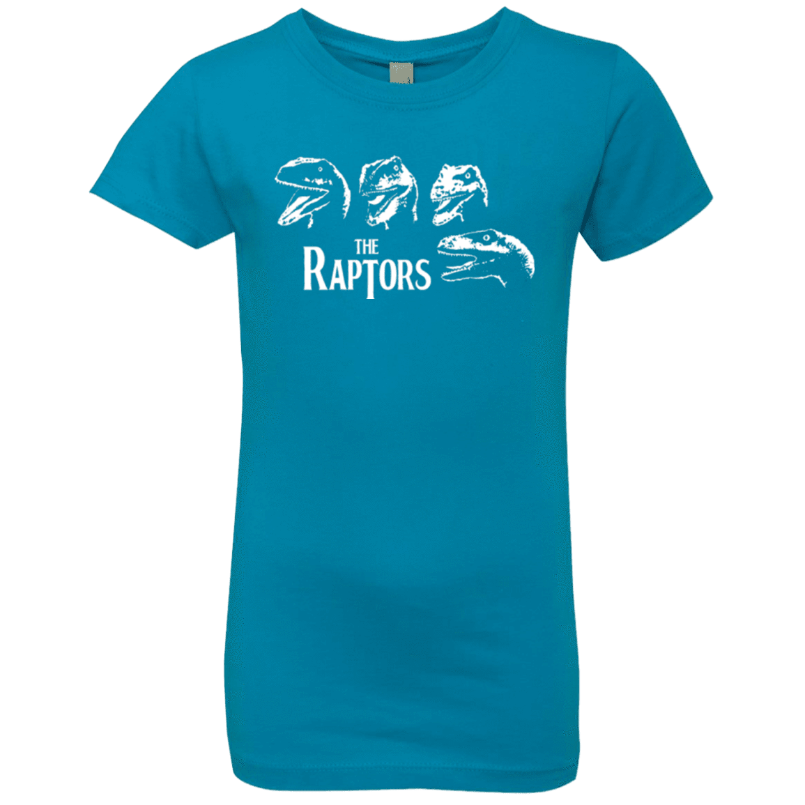 T-Shirts Turquoise / YXS The Raptors Girls Premium T-Shirt