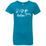 T-Shirts Turquoise / YXS The Raptors Girls Premium T-Shirt