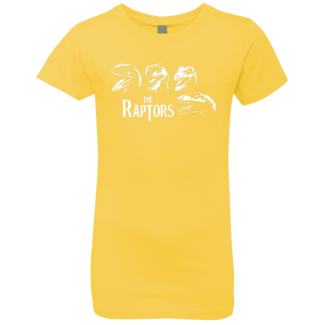 T-Shirts Vibrant Yellow / YXS The Raptors Girls Premium T-Shirt
