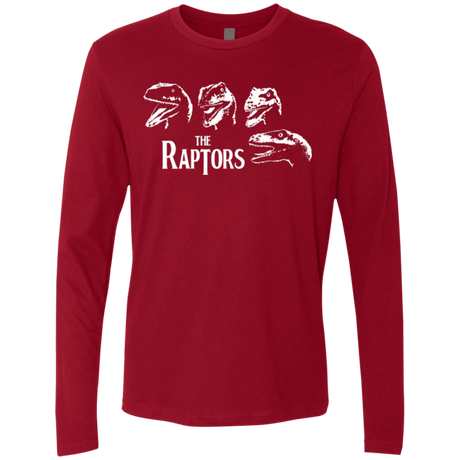 T-Shirts Cardinal / Small The Raptors Men's Premium Long Sleeve