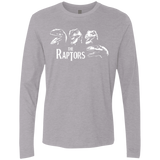 T-Shirts Heather Grey / Small The Raptors Men's Premium Long Sleeve