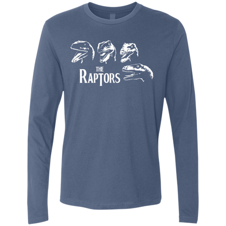 T-Shirts Indigo / Small The Raptors Men's Premium Long Sleeve