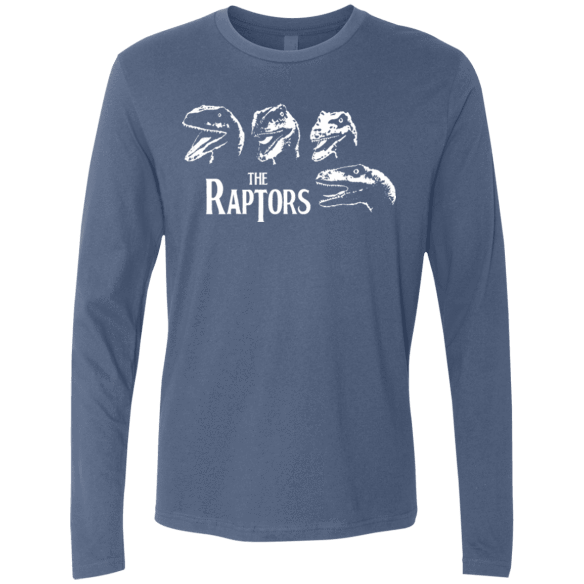 T-Shirts Indigo / Small The Raptors Men's Premium Long Sleeve